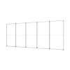 Stěna FlexFrame 150 x 200 cm Černá - 104