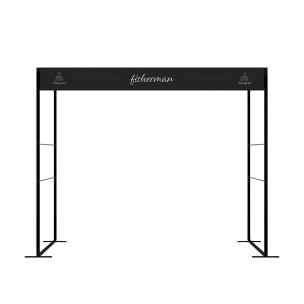 Horní baner FlexFrame 300 x 30 cm Černá