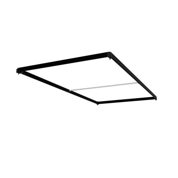 Střecha FlexFrame 100 x 120 cm Černý