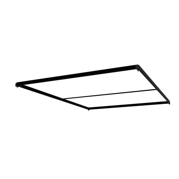 Střecha FlexFrame 150 x 200 cm Černý