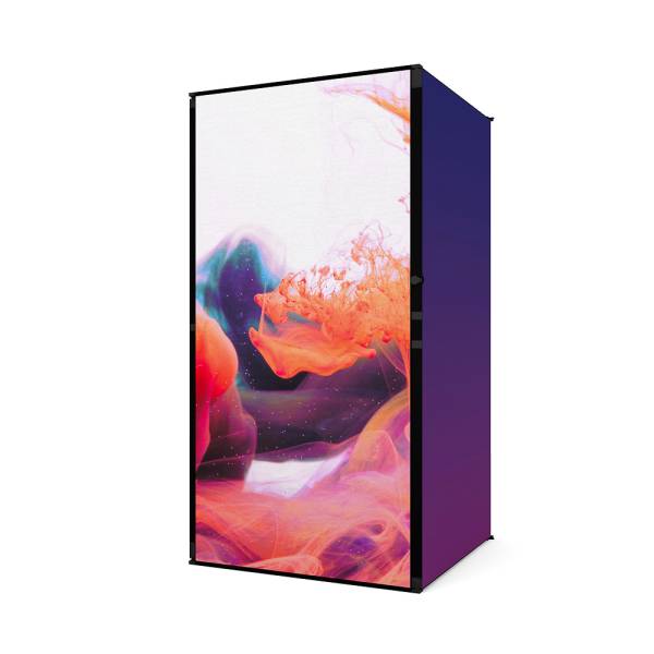 Úložná sada FlexFrame98 x 200 cm Černý