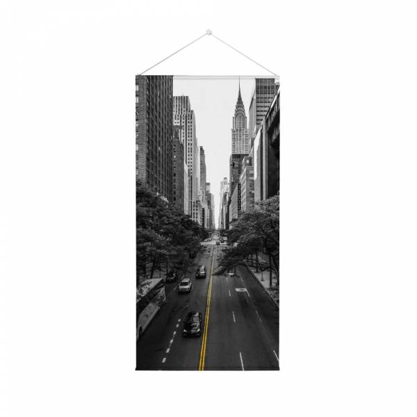 Závěsný jednostranný tištěný baner New York Manhattan