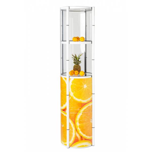 Flex Tower skládací prezentační vitrínka