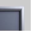 Informační stojan infopole s klaprámem 700x1000mm, ostrý roh, profil 25mm - 8