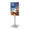 Informační stojan infopole s klaprámem 700x1000mm, ostrý roh, profil 25mm - 2