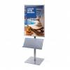 Informační stojan infopole s klaprámem 700x1000mm, ostrý roh, profil 25mm - 5