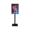 Info Pole LED Slide In, DIN A1, RAL 9005 - 5