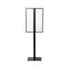 Info Pole LED Slide In, DIN A1, RAL 9005 - 8