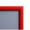 Klaprám A0, ostrý roh, profil 25mm, barva RAL 3020 červená - 20