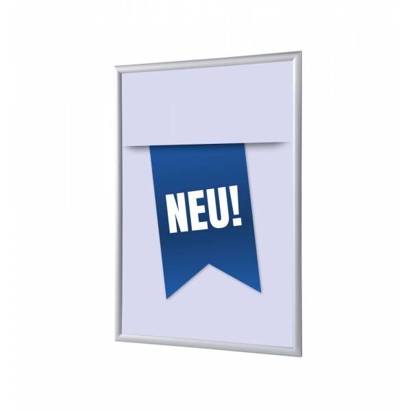 Set klaprámu a plakátu A1, Novinka, modrý, německy