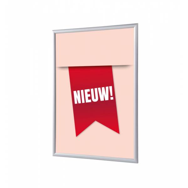 Set klaprámu a plakátu A4, Novinka, červený, holandsky