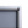 Klaprám 500x700mm, ostrý roh, profil 25mm, barva RAL 9005 černá - 29