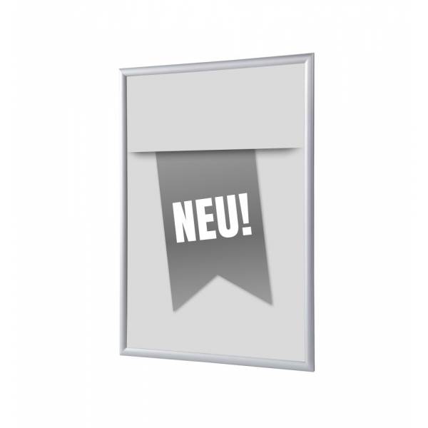 Set klaprámu a plakátu A4, Novinka, červený, německy sedá