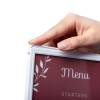 Svítící menu stojánek L LED - 4