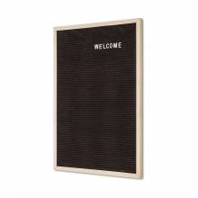 Písmenková tabule černá 40 x 60 cm nasouvací písmenka