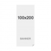 Tisk na banerový materiál Symbio s oky (gromety) 510g/m²700x1900mm - 1