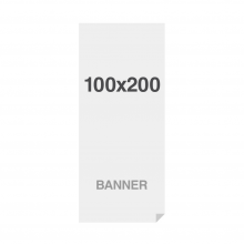 Tisk na banerový materiál Symbio s oky (gromety) 510g/m²  100 x 200 cm