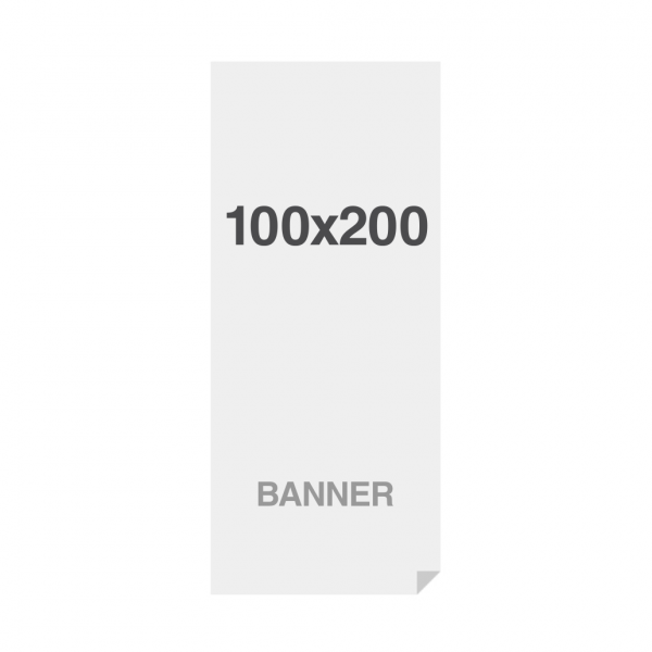 Tisk na banerový materiál Symbio s oky (gromety) 510g/m²  100 x 200 cm