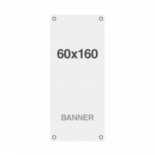 Tisk na banerový materiál Symbio s oky (gromety) 510g/m² 60 x 160 cm