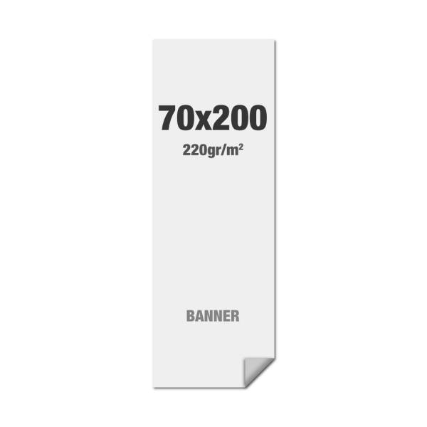 Tisk na vícevrstvý banerový materiáll 220g/m² 70 x 200 cm