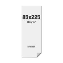 Tisk na vícevrstvý banerový materiál 220g/m² 85 x 220 cm - spodní Alu Strip aplikován