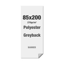 Polyester Greyback 270 g/m2 85 x 200 cm Bez PVC