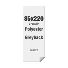 Polyester Greyback 270 g/m2 85 x 220 cm Bez PVC