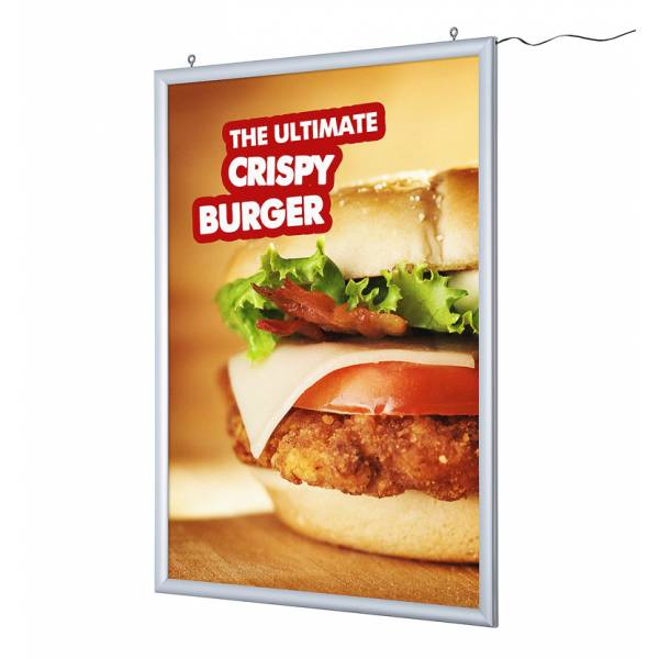 LED světelný rám oboustranný, 70x100,  provedení standard