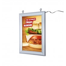 LED světelný rám oboustranný, A4,  provedení standard