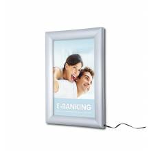 Světelný LED plakátový klaprám A4