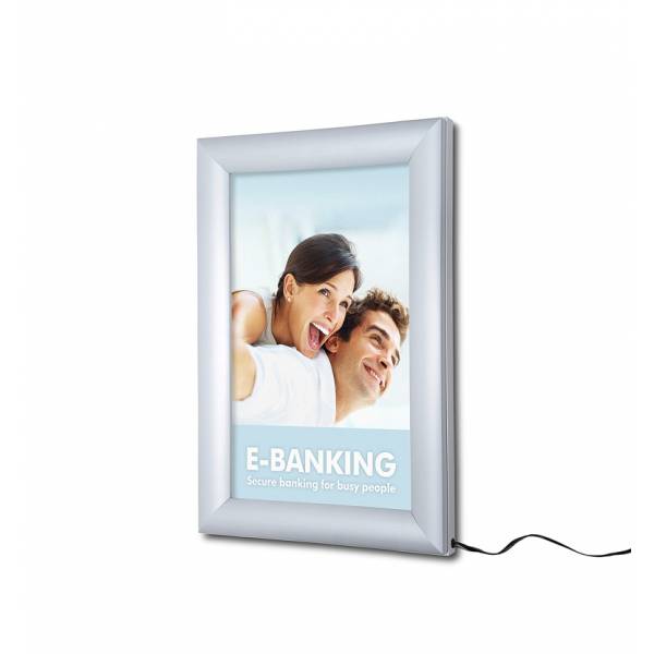 Světelný LED plakátový klaprám A4