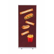 Roll-Banner Budget 85 stojan s tiskem grafiky Svačiny