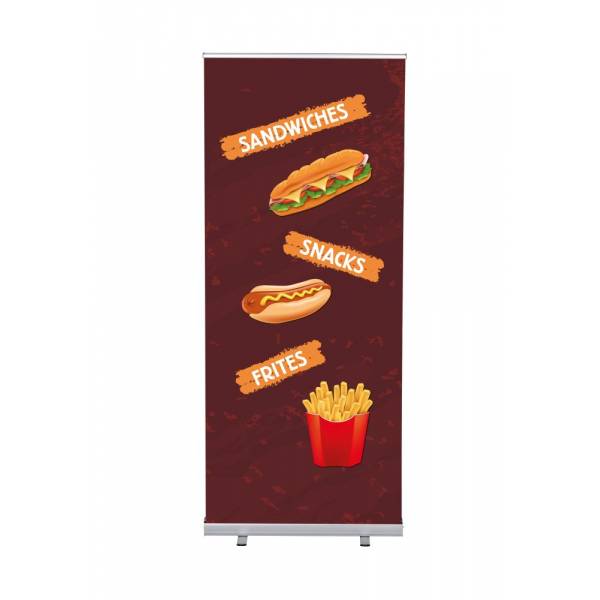 Roll-Banner Budget 85 stojan s tiskem grafiky Svačiny