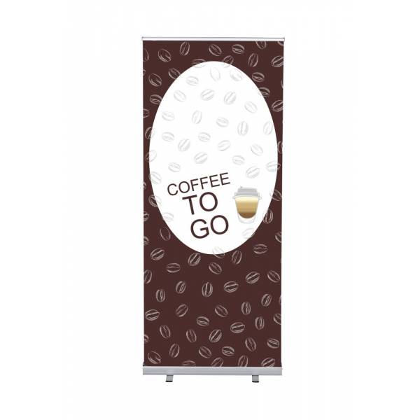 Roll-Banner Budget 85 Complete Set Coffee To Go
