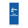 Roll-Banner Budget 85 stojan s tiskem grafiky Dezinfikovat ruce - 1