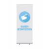 Roll-Banner Budget 85 stojan s tiskem grafiky Dezinfikovat ruce - 3