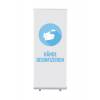 Roll-Banner Budget 85 stojan s tiskem grafiky Dezinfikovat ruce - 4