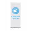 Roll-Banner Budget 85 stojan s tiskem grafiky Dezinfikovat ruce - 5