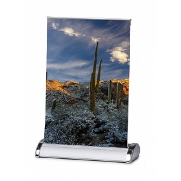Roll-Banner Mini A4 (210x297mm), mini stolní rollup