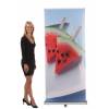 Roll-Banner Triangle 60x200cm, 4 section pole - 12