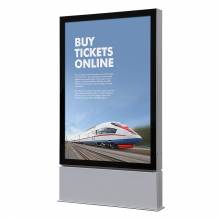 Venkovní oboustranná prémiová vitrína na plakát 1200x1800mm, LED osvětlení