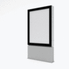 Venkovní oboustranná prémiová vitrína na plakát 1200x1800mm, LED osvětlení - 1