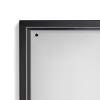 Interiérová vitrína 8xA4 SLIM, posuvné dveře, plech. záda - 17