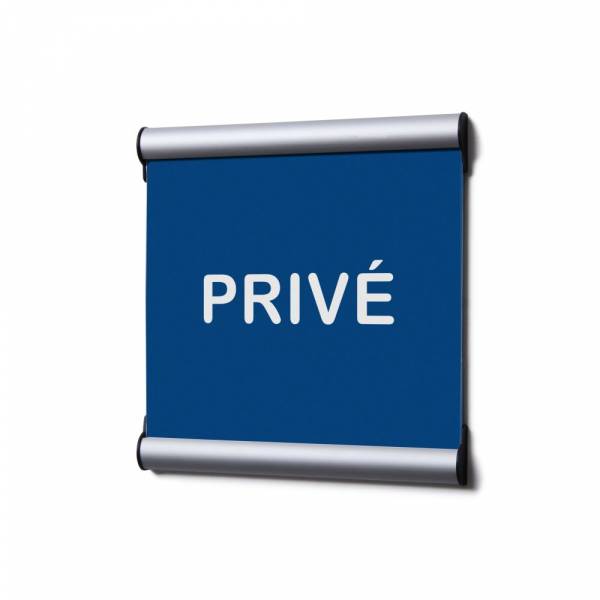 Dveřní tabulka 15,5 x 15,5 cm set Private Blue