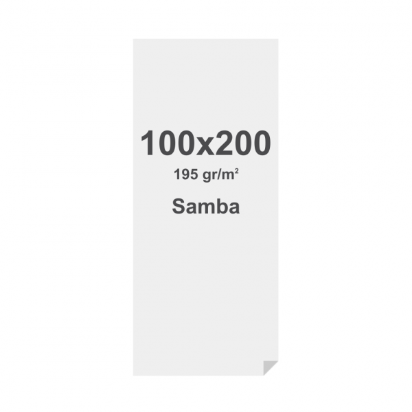 Tisk na materiál Samba pro textilní vypínací rám (SEG) 195g/m² Dye Sub 100 x 200 cm