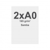 Tisk na materiál Samba pro textilní vypínací rám (SEG) 195g/m² Dye Sub 100 x 200 cm - 3