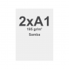 Tisk na materiál Samba pro textilní vypínací rám (SEG) 195g/m² Dye Sub A1 - 4