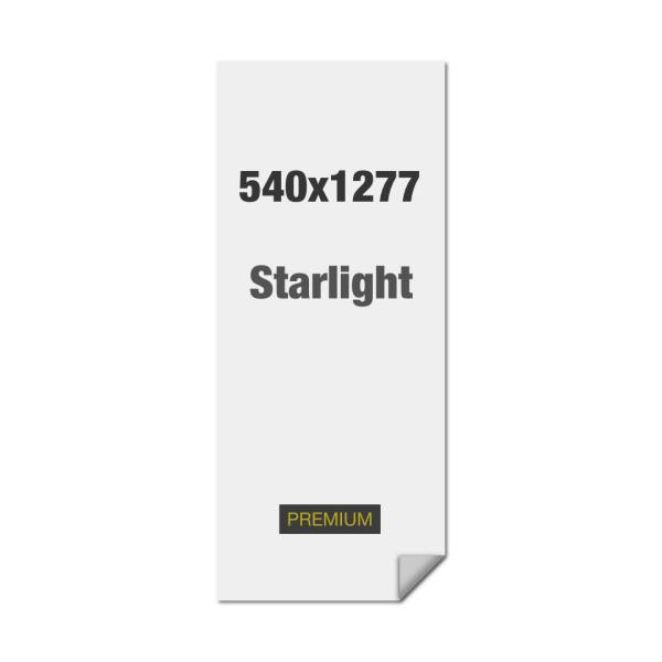Tisk na materiál Starlight pro textilní vypínací rám (SEG) 180g/m² Dye Sub 54 x 127,7 cm