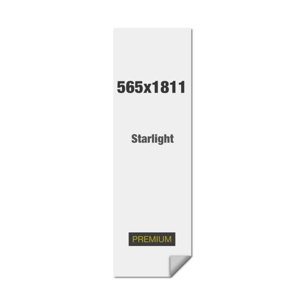 Tisk na materiál Starlight pro textilní vypínací rám (SEG) 180g/m² Dye Sub 56,5 x 181,1 cm