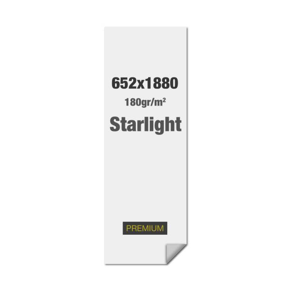 Tisk na materiál Starlight pro textilní vypínací rám (SEG) 180g/m² Dye Sub 65,2 x 188,8 cm